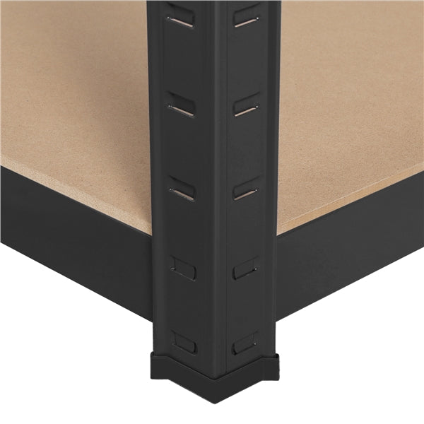 5-Tier Metal Storage Shelving Adjustable Display Rack Unit Overhead Storage Shelves