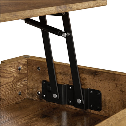 Lift Top Coffee Table with Gas Lift Mechanism Water-Resistant Center Table