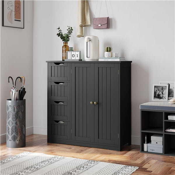 Furniture Organizer Bathroom Floor Cabinet Side Storage Cabinet