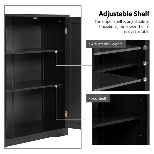 Furniture Organizer Bathroom Floor Cabinet Side Storage Cabinet