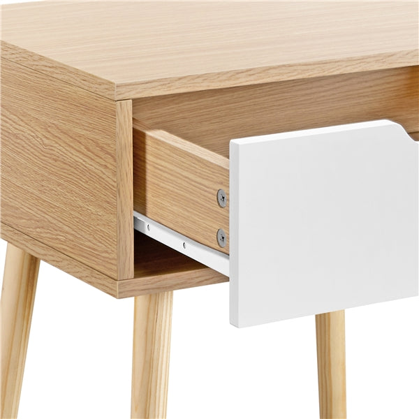 Set of 2 Mid-Century Modern Accent Sofa Side End Table Nightstand