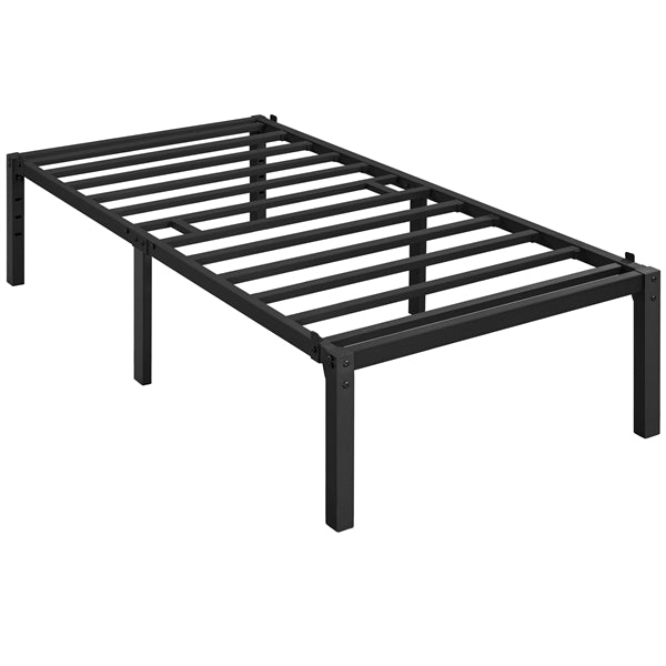Metal Platform Bed Frame with Heavy Duty Steel Slat Support