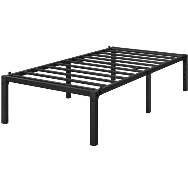 Metal Platform Bed Frame with Heavy Duty Steel Slat Support