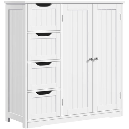 Furniture Organizer for Bathroom Wooden Bathroom Floor Cabinet