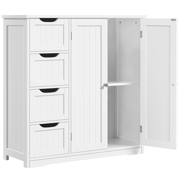 Furniture Organizer for Bathroom Wooden Bathroom Floor Cabinet