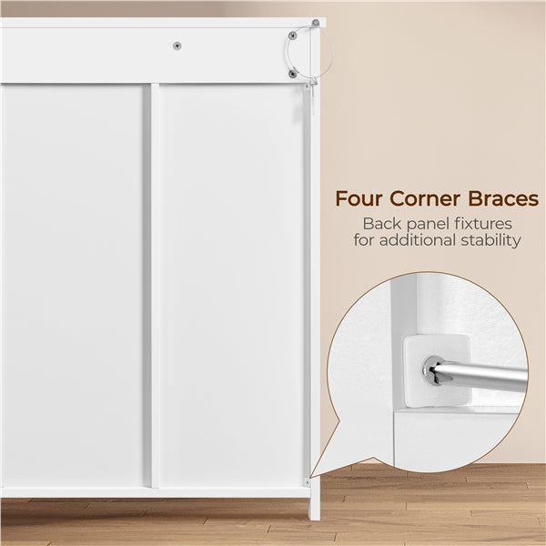 Furniture Organizer for Bathroom Wooden Bathroom Floor Cabinet