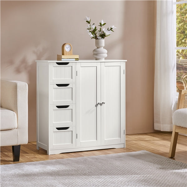 Furniture Organizer for Bathroom Wooden Bathroom Floor Cabinet