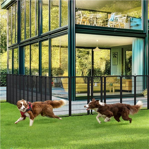 16pcs Heavy Duty Foldable Metal Pet Playpen Dog Playpen Dog Pen
