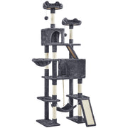 209cm H Cat Tree, Large Cat Tower, Multilevel Cat Tree