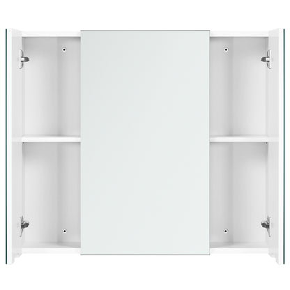 Frameless Mirror Cabinet Bathroom Mirror with Storage Wall-Mounted Storage Cabinet