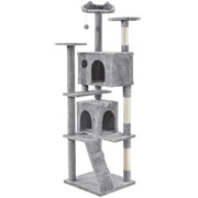 Yaheetech 80" Tall Cat Tree — Extra Large Multi-Level Cat Tower with Big Condo, Ladder & Scratching Posts