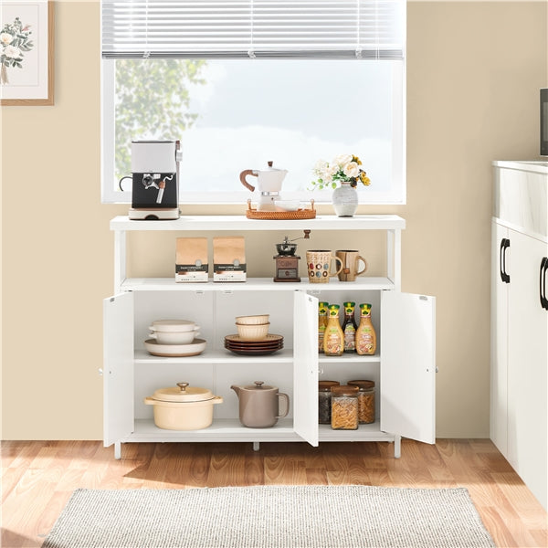 Wooden 3-Door Sideboard Buffet Cabinet Dining Room/Kitchen Storage Cabinet