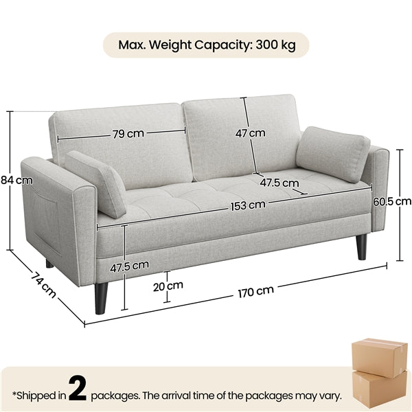 1x 2-seater sofa and 2x suited oversized armchair Sofa Set