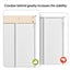Modern Wooden Bathroom Storage Cabinet Freestanding Floor Cabinet