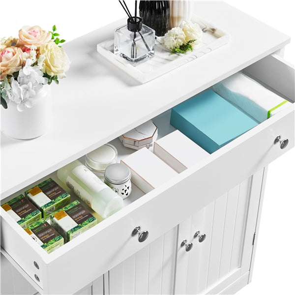 Modern Wooden Bathroom Storage Cabinet Freestanding Floor Cabinet