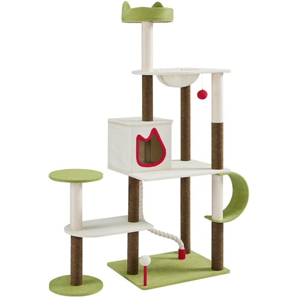166 cm Tall Large Multi-Level Cat Tree Tower
