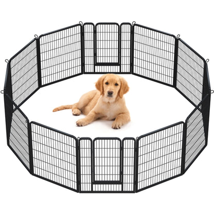 12 Panels Heavy Duty Dog Pen