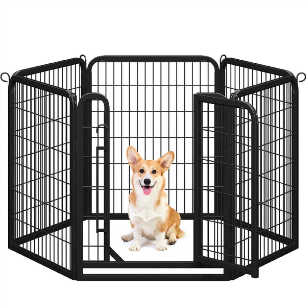 6 Panels Heavy Duty Dog Pen