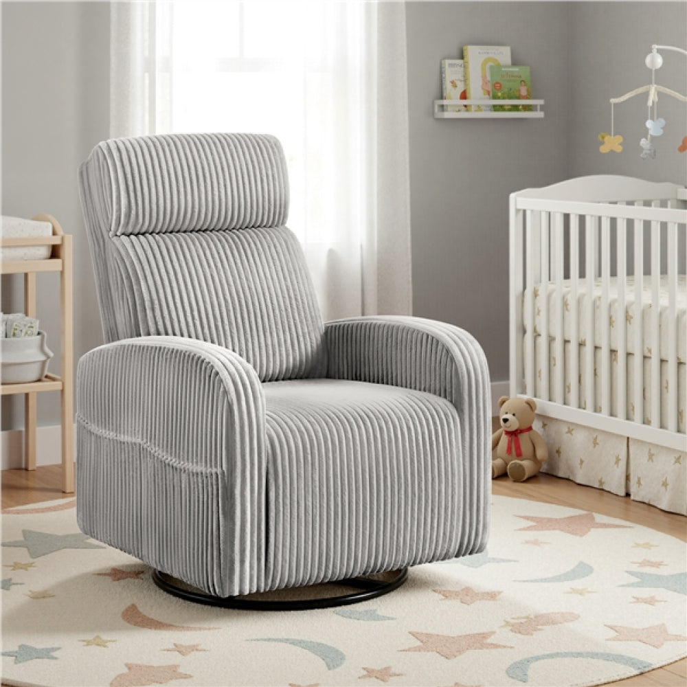 360-Degree Swiveling Nursing Glider Chair Rocking Chair