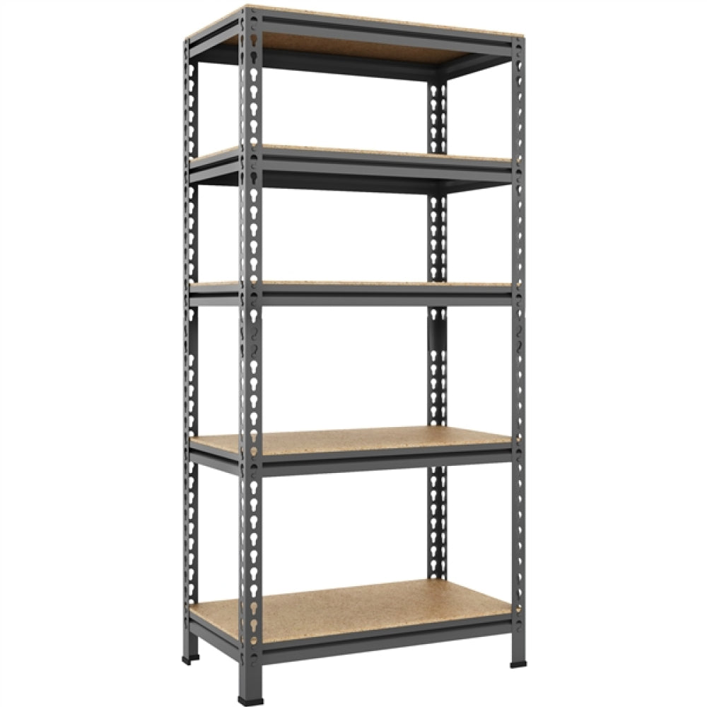 5-Tier Utility Shelves Adjustable Metal Shelving Units