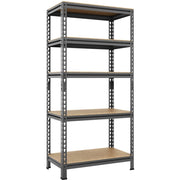 5-Tier Utility Shelves Adjustable Metal Shelving Units