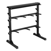 3 Tier Dumbbell Barbell Rack Weight Plate/Bar Storage Holder