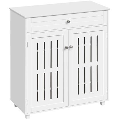 4 Tier Shoe Storage Cabinet 1 Drawer Closed Adjustable Shoes Rack