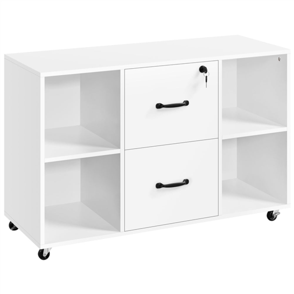 Vintage File Cabinet Mobile Letter Size File Cabinet