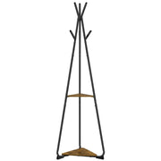 Freestanding Coat Rack Clothing Rack Hat Rack With Shelves