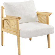 Boucle Upholstered Accent Chair Lounge Chair