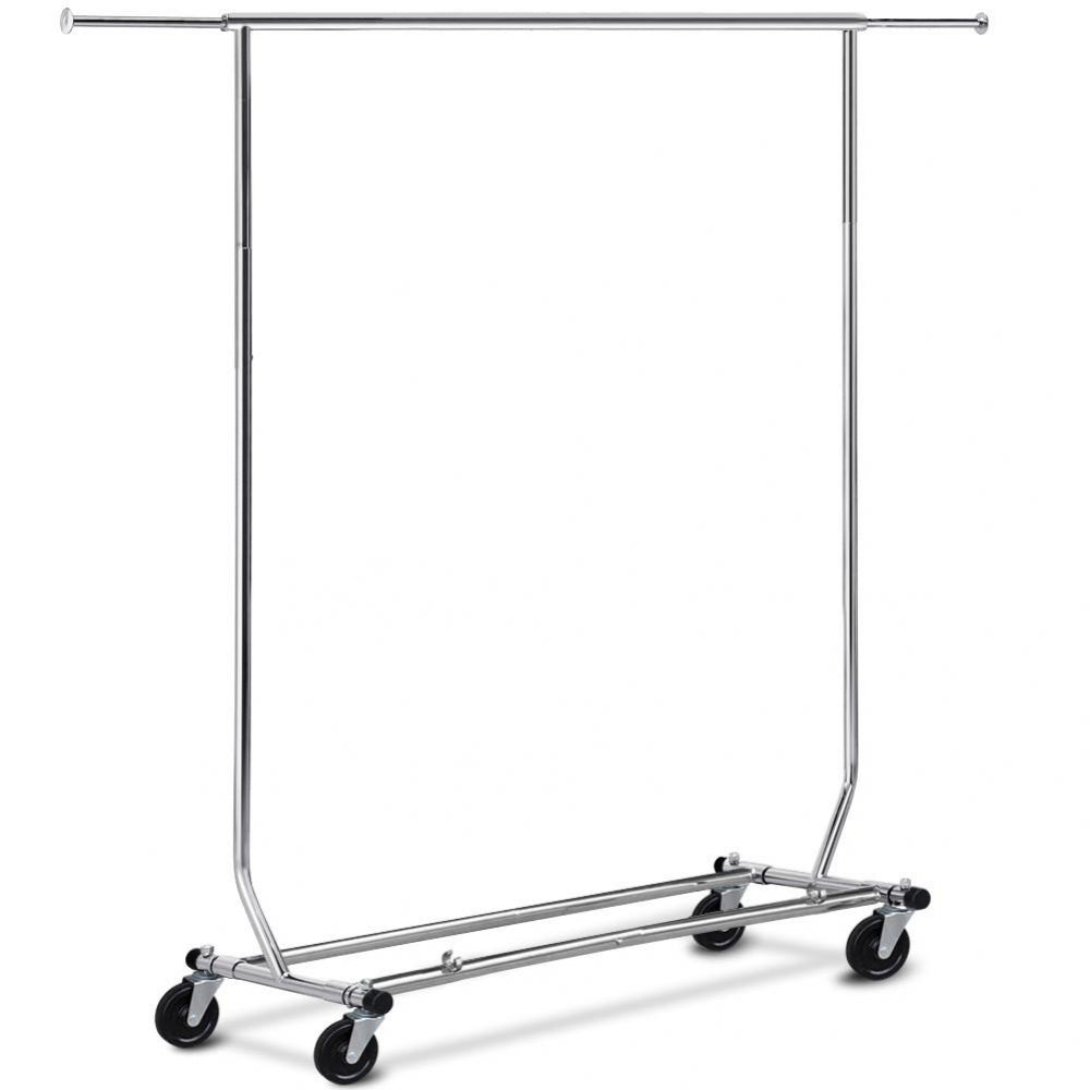 Heavy Duty Adjustable Foldable Clothes Rack Garment Rack Clothes Organizer