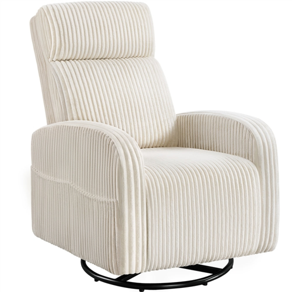 360-Degree Swiveling Nursing Glider Chair Rocking Chair