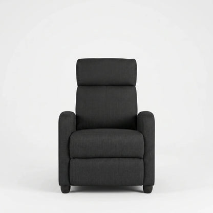 Recliner Chair PU Leather Recliner Sofa Adjustable Modern Single Reclining Chair