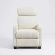 Recliner Chair Corduroy Recliner Sofa Adjustable Modern Single Reclining Chair