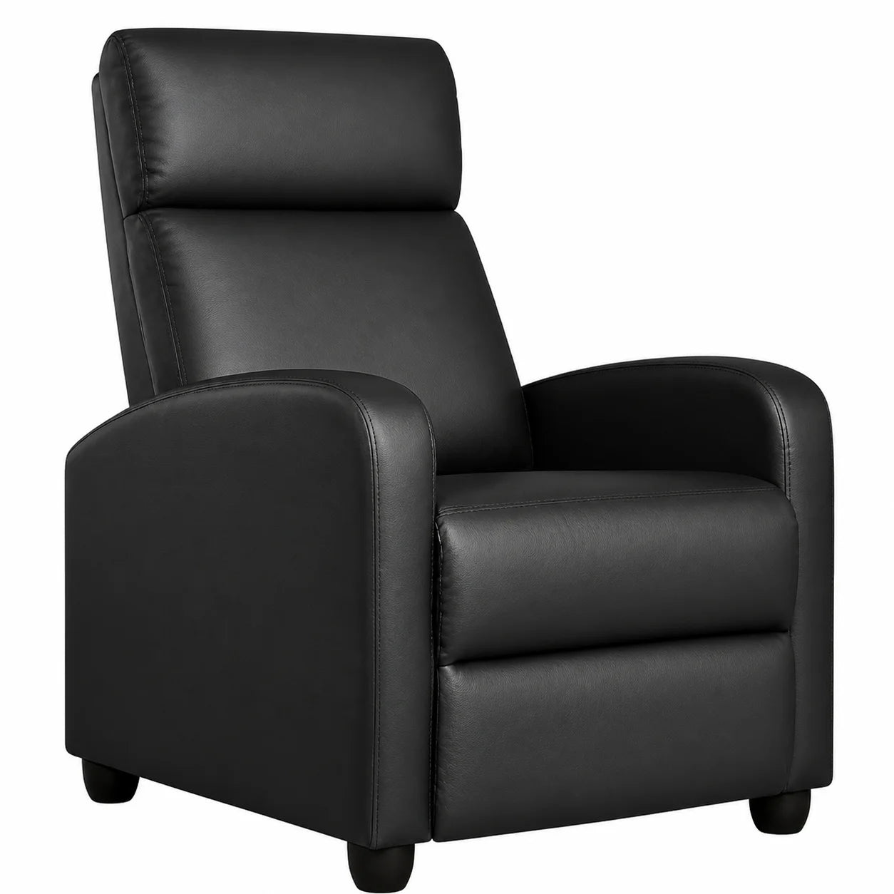 Recliner Chair PU Leather Recliner Sofa Adjustable Modern Single Reclining Chair