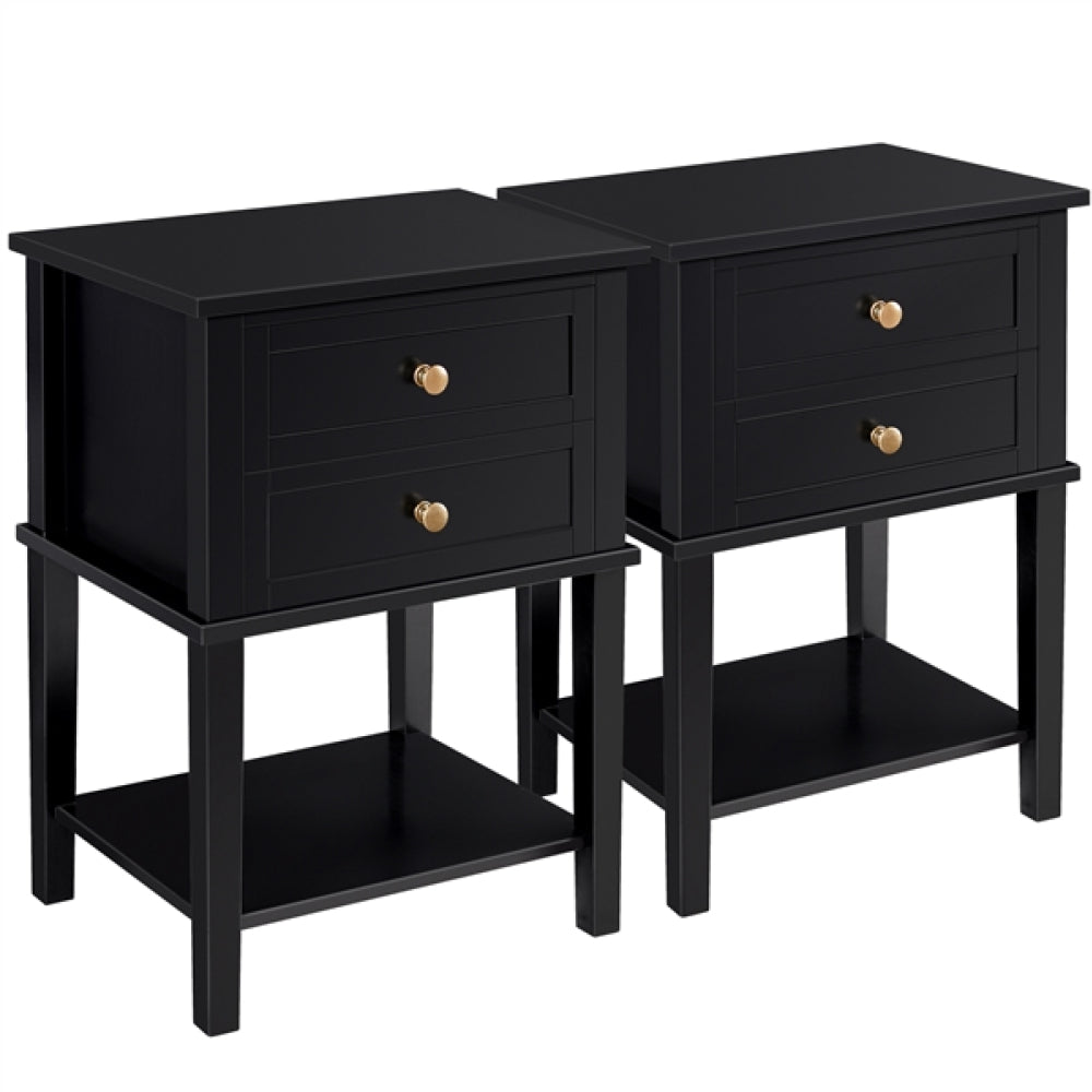 2pcs Nightstand Side Table End Table