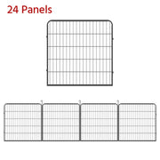 24 Panels Heavy Duty Dog Pen 19.2 Metre Length Overall