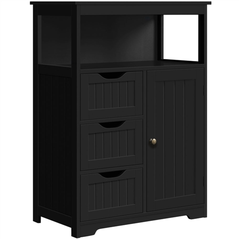 90cm Height Bathroom Floor Cabinet MDF Wooden Storage Organizer
