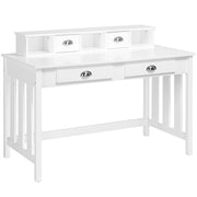 Writing Computer Desk Modern Work Station Laptop Table Removable Floating Organizer