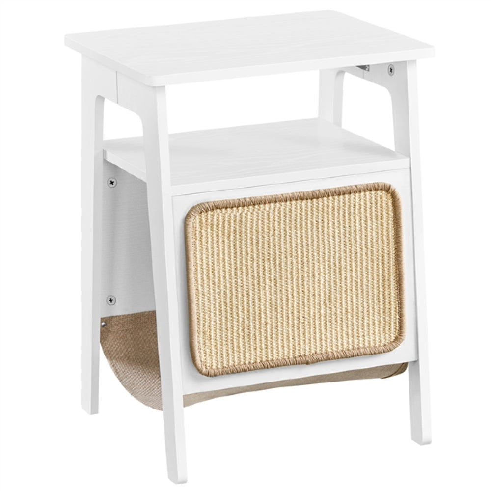 End Table with Cat Bed Side Table