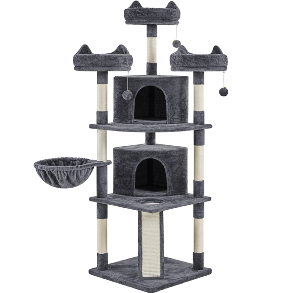 Large Cat Tree Big Cat House Plush Cat Tower