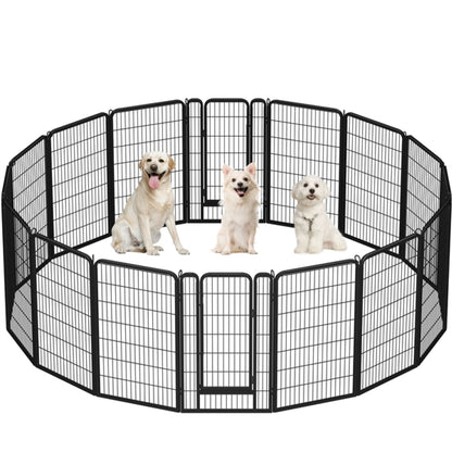 16pcs Dog pen Panels 120cm Height
