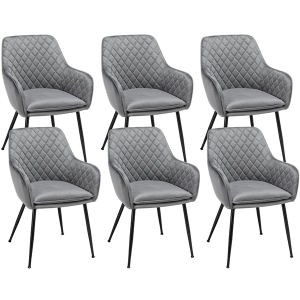 6x Modern Dining Chairs