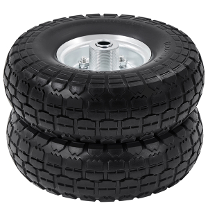 2PCS Garden Sack Truck Trolley Cart Wheel Tire Tyre