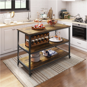 Rolling Kitchen Shelf Microwave Oven Stand