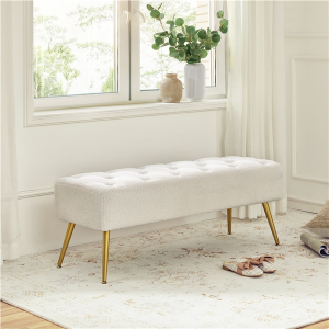 Modern Ottoman Footstool Bench