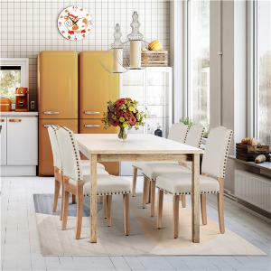 4PCS Upholstered Kitchen Chairs