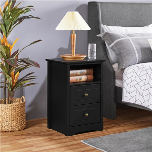 2 Drawer Bedside Table Sofa Side Table